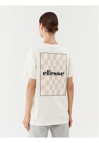 Ellesse T-Shirt SGQ16948 Écru Regular Fit. Materiał: bawełna