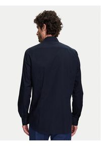 TOMMY HILFIGER - Tommy Hilfiger Koszula MW0MW38347 Granatowy Slim Fit. Kolor: niebieski. Materiał: bawełna #3
