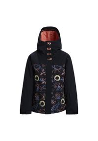 Roxy - Kurtka do sportów zimowych damska GALAXY. Kolor: wielokolorowy. Materiał: poliester, materiał. Długość: krótkie. Sezon: zima. Sport: narciarstwo #1