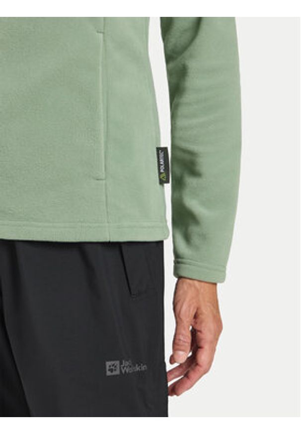 Jack Wolfskin Polar Taunus Fz 1711391 Zielony Regular Fit. Kolor: zielony. Materiał: syntetyk