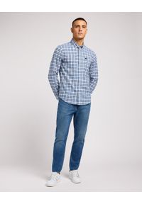 Lee - LEE MĘSKIE SPODNIE JEANSOWE AUSTIN INDIGO WALK 112349213 L733007774 #4