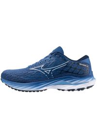 Buty Mizuno Wave Inspire 20 J1GC244406 niebieskie. Kolor: niebieski. Materiał: materiał. Model: Mizuno Wave. Sport: bieganie #5