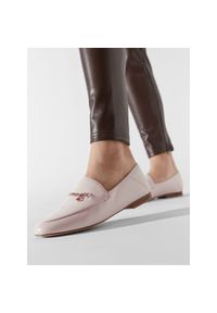 Loafersy Coach. Kolor: beżowy #1