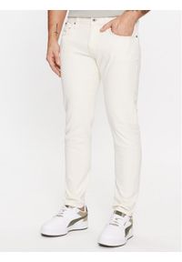 Pepe Jeans Jeansy PM207390WI5 Écru Tapered Fit