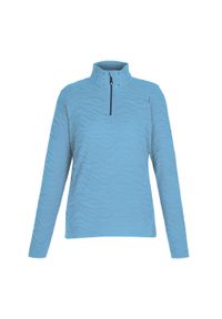 DARE 2B - Bluza Damska Glamourize III Quilted Quarter Zip Midlayer. Kolor: niebieski. Materiał: polar. Sport: turystyka piesza #1