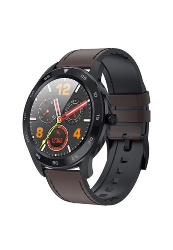 Smartwatch GARETT GT22S Ciemnobrązowy. Rodzaj zegarka: smartwatch. Kolor: brązowy