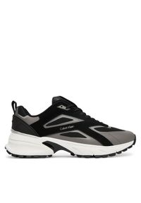 Calvin Klein Sneakersy Hike Runner Ck Stripe Mix Ny-Su HM0HM02220 Czarny. Kolor: czarny. Materiał: materiał #1