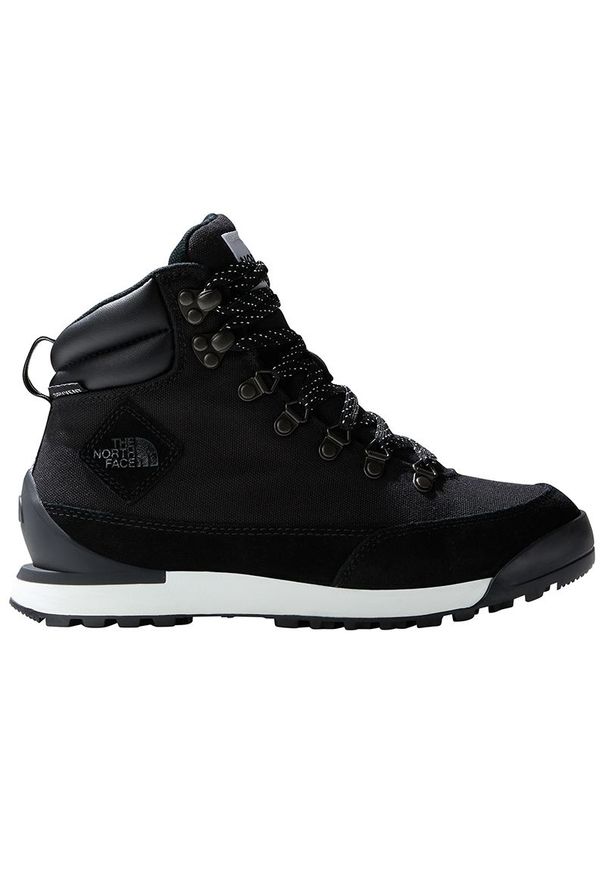 Buty The North Face Back To Berkeley IV Textile Lifestyle 0A8179KY41 - czarne. Kolor: czarny. Materiał: materiał, skóra, guma. Szerokość cholewki: normalna