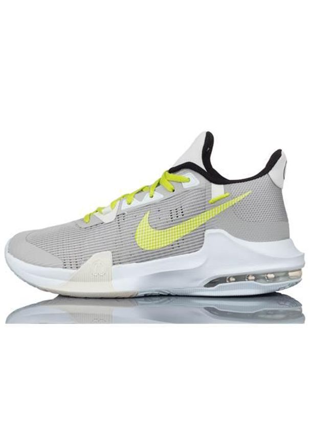 Buty do chodzenia męskie Nike Air Max Impact 3. Zapięcie: sznurówki. Kolor: szary, wielokolorowy. Materiał: syntetyk, tkanina, materiał. Szerokość cholewki: normalna. Model: Nike Air Max. Sport: turystyka piesza