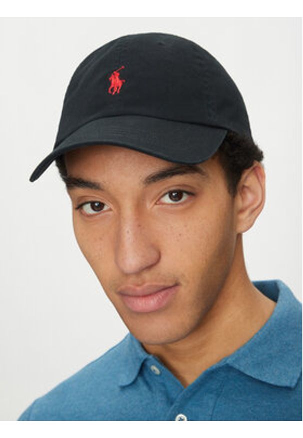 Polo Ralph Lauren Czapka z daszkiem Chino Ball Cap 710548524012 Czarny. Kolor: czarny. Materiał: materiał, bawełna