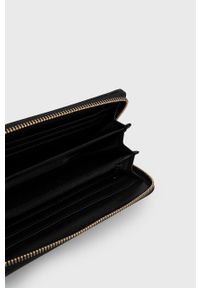 Answear Lab portfel damski kolor czarny. Kolor: czarny. Materiał: materiał. Wzór: gładki #2