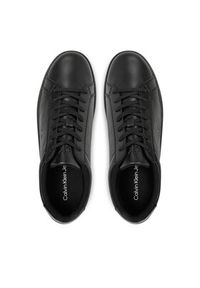 Calvin Klein Jeans Sneakersy Low Profile Cupsole Cm YM0YM01190 Czarny. Kolor: czarny. Materiał: skóra #3