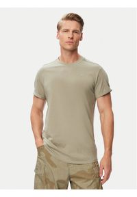G-Star RAW - G-Star Raw T-Shirt Lash D16396-B353 Szary Regular Fit. Kolor: szary. Materiał: bawełna #1