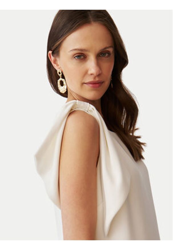 Tatuum Sukienka koktajlowa Hastika T2406.214 Écru Regular Fit. Materiał: syntetyk. Styl: wizytowy