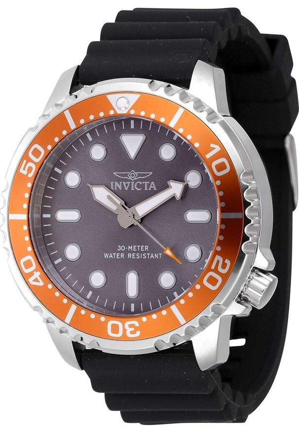 Zegarek Invicta Zegarek marki Invicta model 4722 kolor Czarny. Akcesoria męski. Sezon: Cały rok NoSize. Kolor: czarny