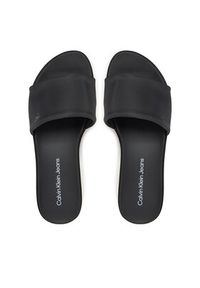 Calvin Klein Jeans Klapki Flatform Sandal Slide In Nylon YW0YW01791 Czarny. Kolor: czarny. Materiał: materiał #4