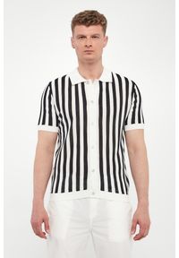 Liu Jo - Sweter męski z krótkim rękawem LIU JO. Długość rękawa: krótki rękaw. Długość: krótkie #4