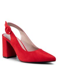 Sandały Jenny Fairy LS5233-01 Red. Kolor: czerwony. Materiał: materiał #1