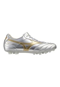 Buty piłkarskie Mizuno Morelia II Pro AG. Kolor: szary, żółty, wielokolorowy. Sport: piłka nożna #1