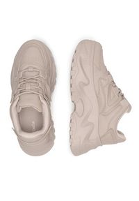DeeZee Sneakersy LZ0893-01 Beżowy. Kolor: beżowy. Materiał: skóra #3