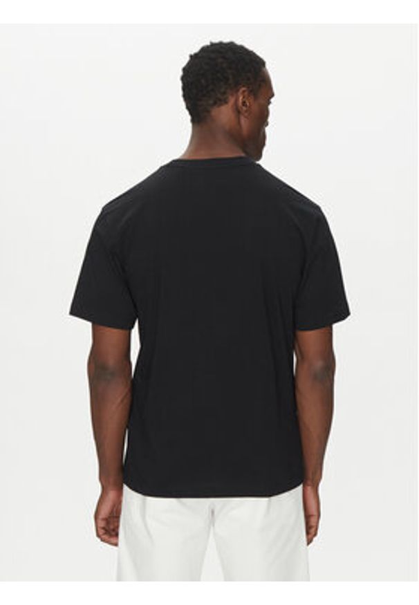 Hugo - HUGO T-Shirt 50538246 Czarny Regular Fit. Kolor: czarny. Materiał: bawełna
