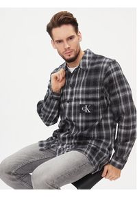 Calvin Klein Jeans Koszula J30J323967 Szary Regular Fit. Kolor: szary. Materiał: bawełna #6
