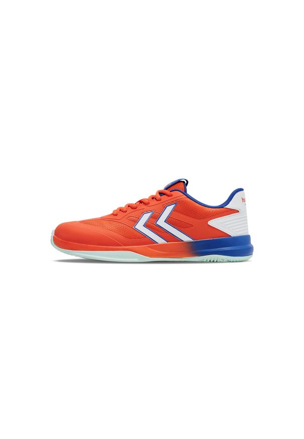 Buty halowe Hummel Dagaz 25. Kolor: czerwony, niebieski, biały, wielokolorowy. Sport: koszykówka