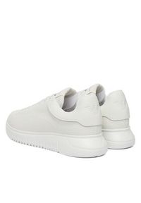 Emporio Armani Sneakersy EM003663 AF19999 U0001 Biały. Kolor: biały. Materiał: skóra #4