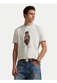 Polo Ralph Lauren T-Shirt 710P00085001 Biały Custom Slim Fit. Typ kołnierza: polo. Kolor: biały. Materiał: bawełna