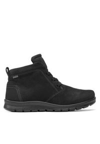 ecco - ECCO Botki Babett Boot GORE-TEX 215583 02001 Czarny. Kolor: czarny. Materiał: skóra, nubuk #5
