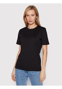 JJXX T-Shirt Anna 12200182 Czarny Regular Fit. Kolor: czarny. Materiał: bawełna