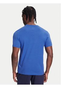 Kappa T-Shirt Logo Korpo Cafers 304J150 Niebieski Slim Fit. Kolor: niebieski. Materiał: bawełna #4
