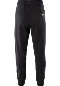 Męskie spodnie dresowe bawełniane treningowe joggery Magnum Ibis. Kolor: czarny. Materiał: dresówka, bawełna. Długość: długie