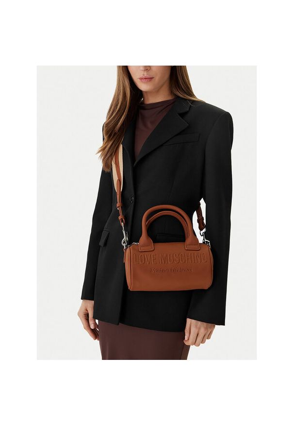 Love Moschino - Torebka LOVE MOSCHINO. Kolor: brązowy