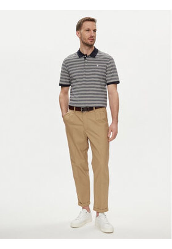 Jack & Jones Polo Bluwin 12170931 Szary Regular Fit. Typ kołnierza: polo. Kolor: szary. Materiał: syntetyk