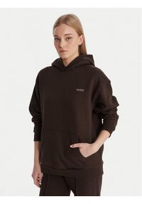 Guess Bluza V6RQ14 K9V31 Brązowy Regular Fit. Kolor: brązowy. Materiał: bawełna #1