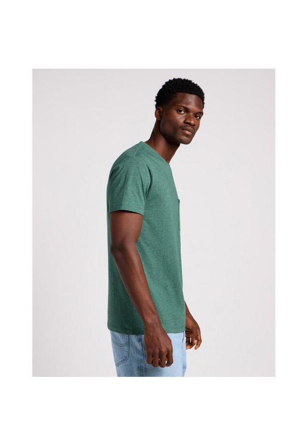 Lee - MESKA KOSZULKA LEE ULTIMATE POCKET TEE EVERGREEN 112349075