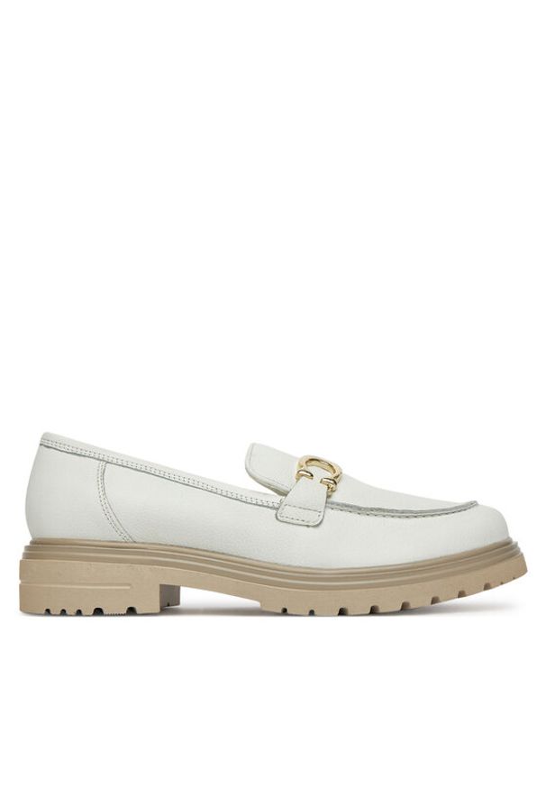 Lasocki Loafersy WB-GIULIA-22 Biały. Kolor: biały. Materiał: skóra