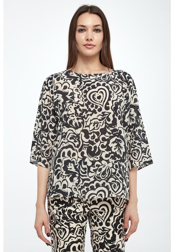 Weekend Max Mara - Bluzka damska jedwabna Ginnico WEEKEND MAX MARA. Materiał: jedwab