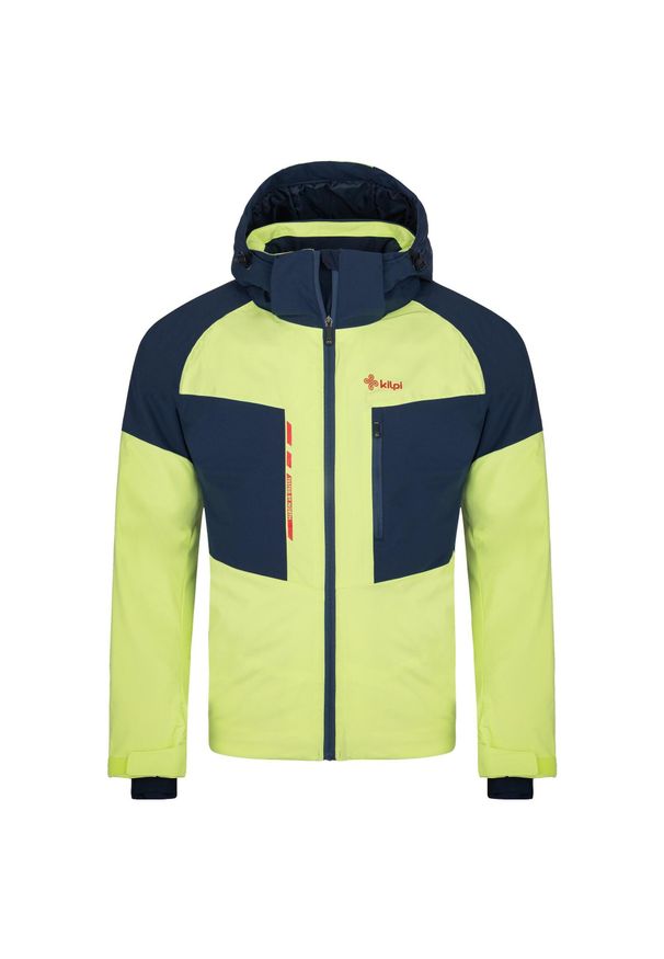 Męska kurtka narciarska Kilpi TAXIDO-M. Kolor: niebieski, wielokolorowy, zielony, szary, fioletowy. Sezon: zima. Sport: narciarstwo