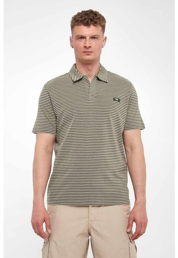 Emporio Armani Swimwear - Polo męskie EMPORIO ARMANI SWIMWEAR. Typ kołnierza: polo