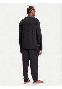 Emporio Armani Underwear Piżama EM000616 AF14978 UC001 Czarny Regular Fit. Kolor: czarny. Materiał: bawełna #3