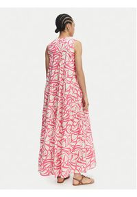 LOLA CASADEMUNT Sukienka letnia LS2616141 Różowy jasny Relaxed Fit. Kolor: różowy. Materiał: bawełna. Sezon: lato #2