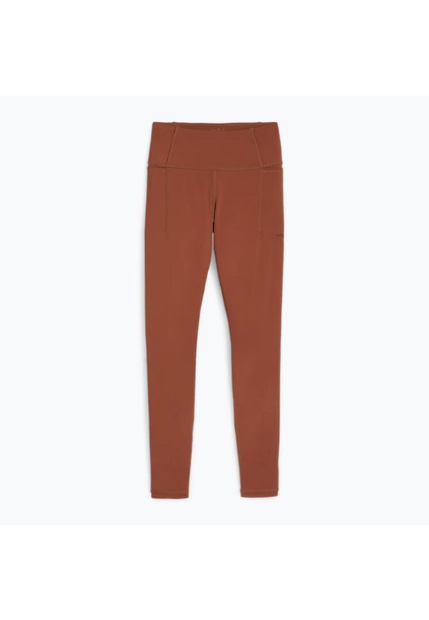 Puma - Legginsy damskie PUMA Fit HW FL Matte Finish Tight. Kolor: brązowy