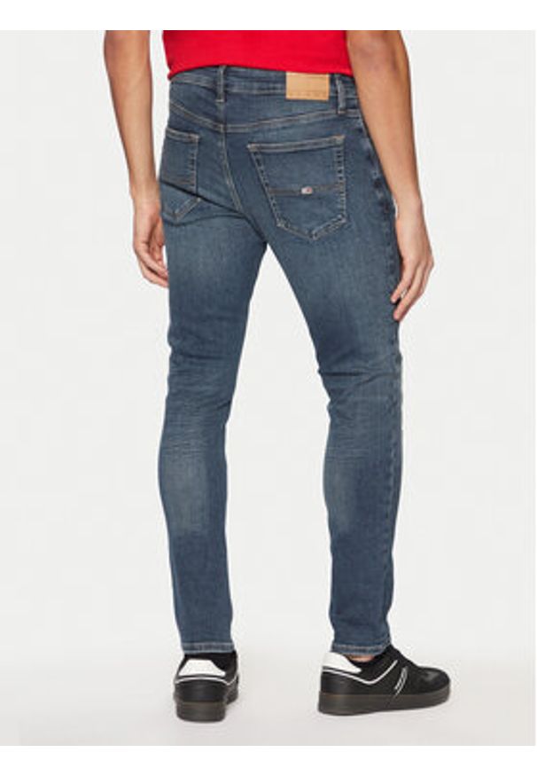 Tommy Jeans Jeansy Austin DM0DM20553 Niebieski Slim Fit. Kolor: niebieski