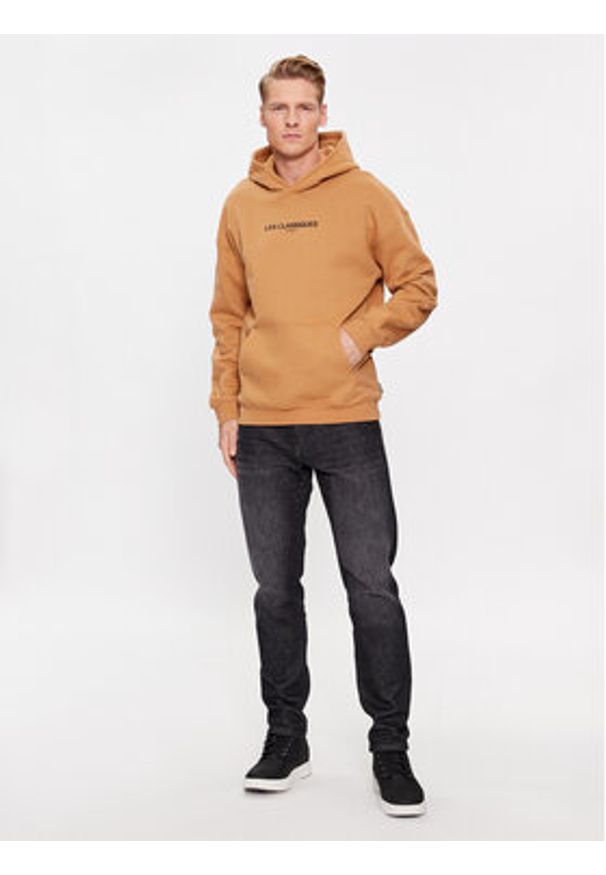 Only & Sons Bluza 22027062 Brązowy Regular Fit. Kolor: brązowy. Materiał: bawełna