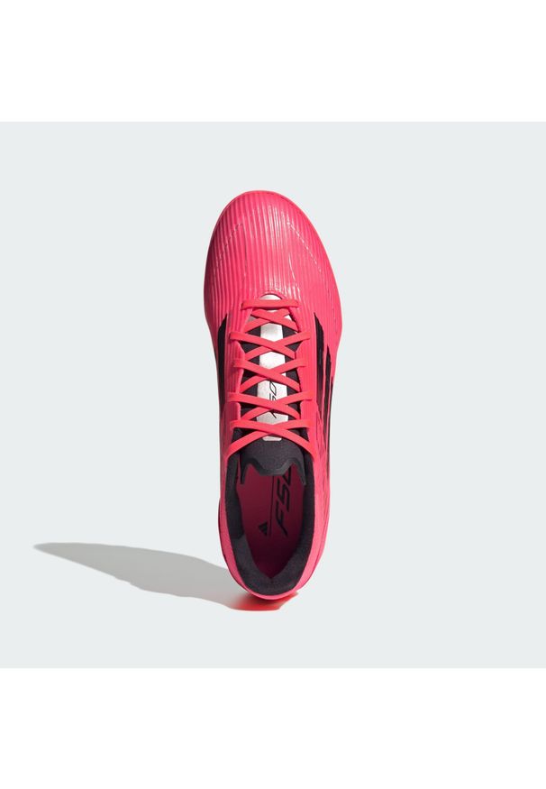 Adidas - Buty F50 League TF. Kolor: wielokolorowy, szary, różowy, czarny. Materiał: materiał