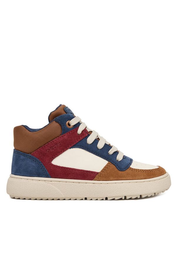 Sneakersy Geox. Kolor: brązowy