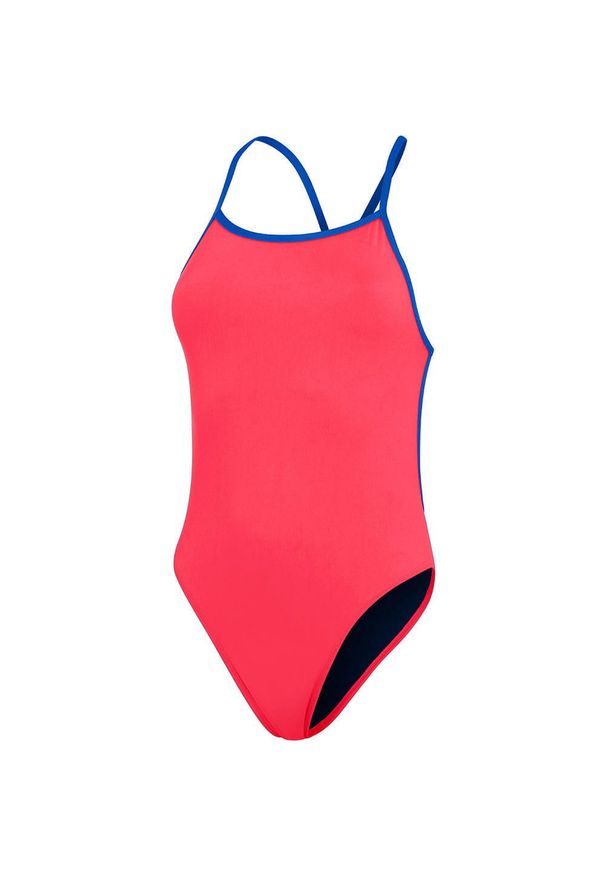 Strój pływacki Speedo Solid V-Back. Kolor: różowy