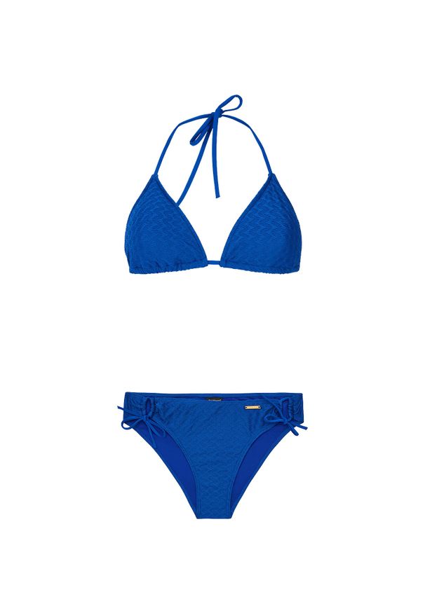 Damski 2-częściowy kostium kąpielowy Protest Grip. Kolor: wielokolorowy, niebieski, biały